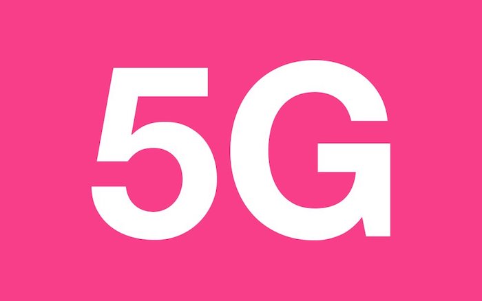 5G Logo Rose