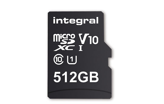 Carte microSD 512 Go Integral Memory