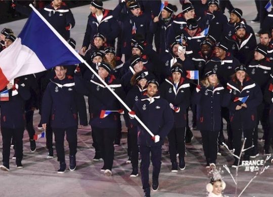 Jeux Olympiques 2018 Pyeongchang Ceremonie Ouverture France