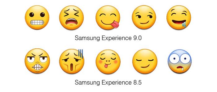 Samsung Android Oreo Vs Nougat Emojis 5