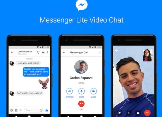 Facebook Messenger Lite Appels Video