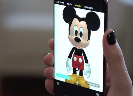 Galaxy S9 AR Emoji Mickey