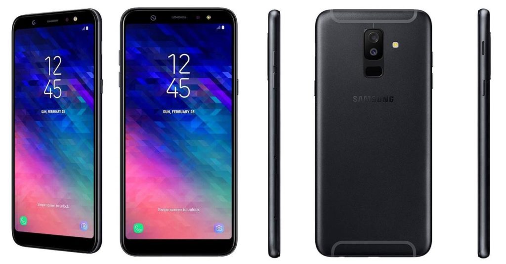 Samsung Galaxy A6 Officiel Noir 1024x534