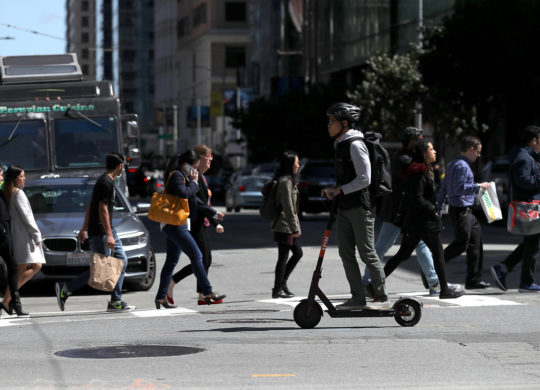 San Francisco Battles New Electric Scooter Rentals