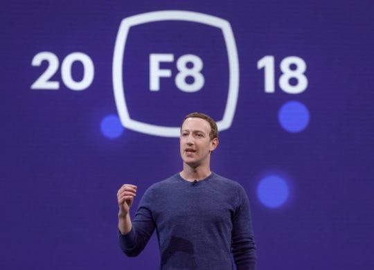 Mark Zuckerberg F8 2018