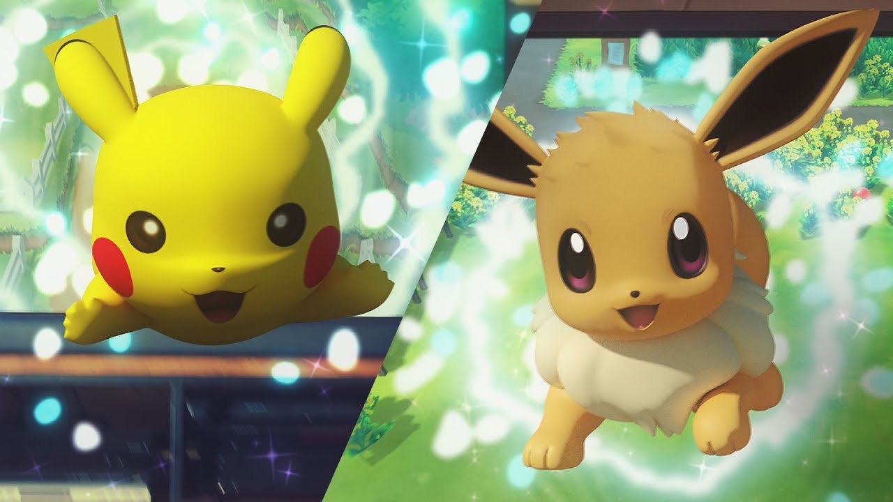 Pokémon Let's Go Pikachu et Let's Go Évoli : les premiers jeux Pokémon