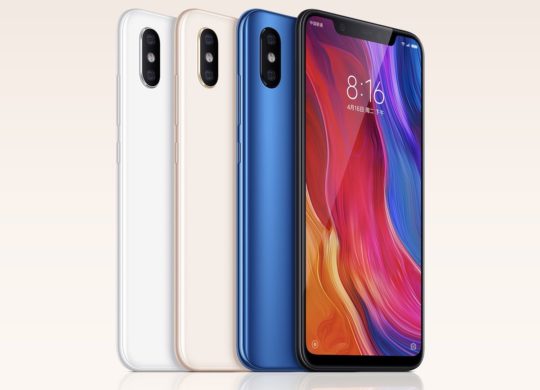 Xiaomi Mi 8 Avant Arriere Officiel