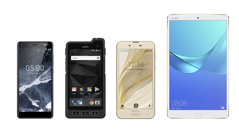 Android Enterprise Recommended Nouveaux Smartphones