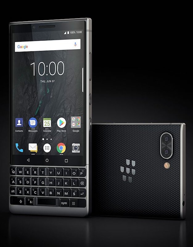 BlackBerry Key2 Avant Arriere 2