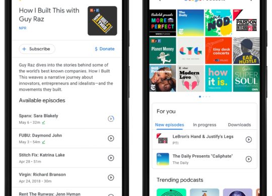 Google Podcasts Application Android