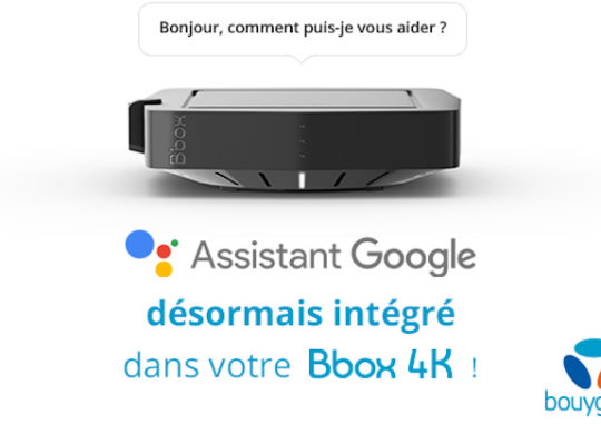 Bbox 4K Google Assistant