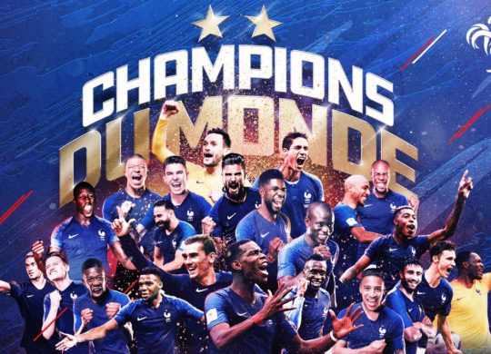 Equipe France Champions du Monde 2018