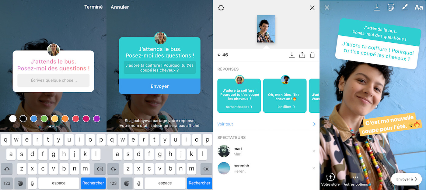 Instagram enrichit les stories avec la possibilité d'avoir des