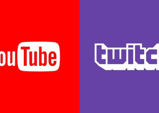 Twitch YouTube logos