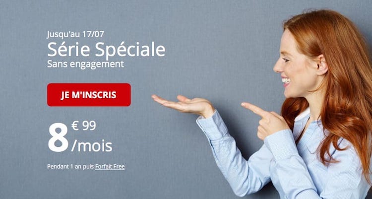 Serie Speciale Free Mobile Forfait