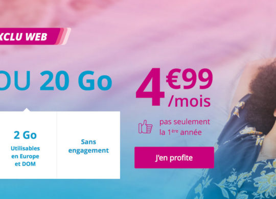 Bouygues Telecom Promo Aout 2018