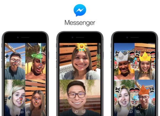 Facebook Messenger Jeux Realite Augmentee