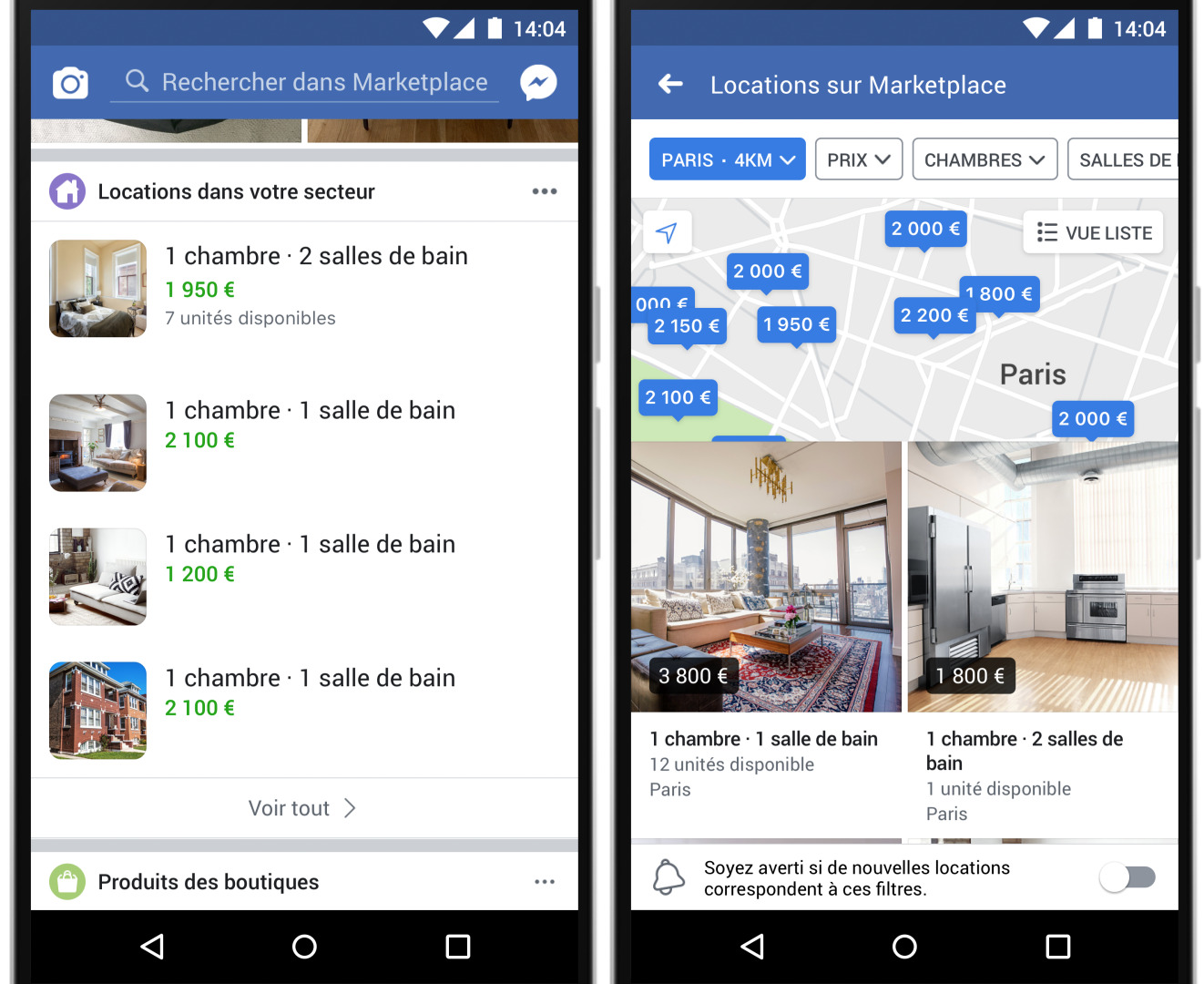 Facebook annonce des améliorations pour la location de logements en