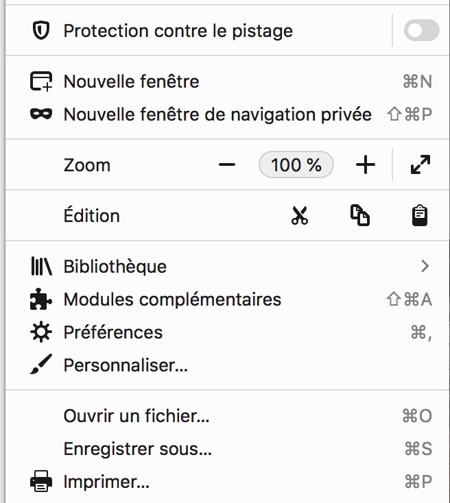 Firefox 62 Protection Contre Pistage Rapide