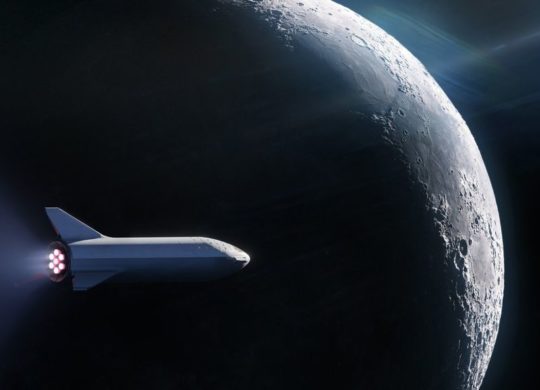 SpaceX BFR Lune