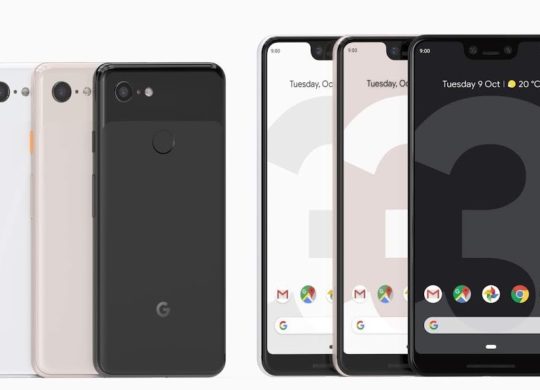 Google Pixel 3 vs Pixel 3 XL Officiel Avant Arriere