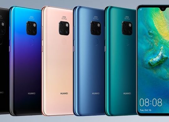 Huawei Mate 20 Officiel Avant Arriere