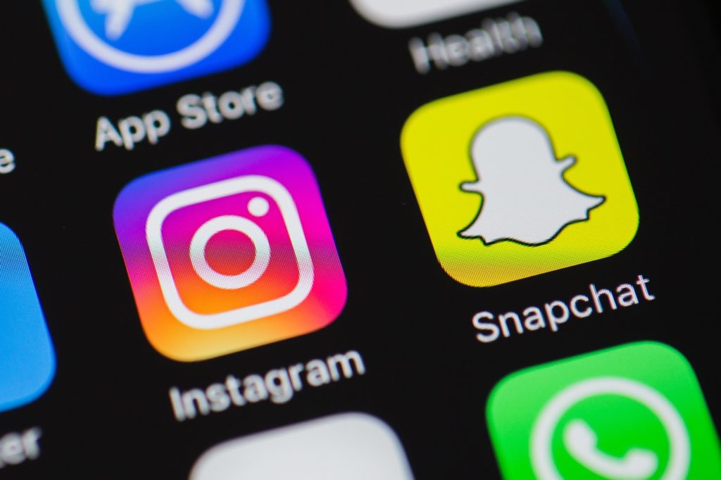 Instagram Et Snapchat Icones Logos