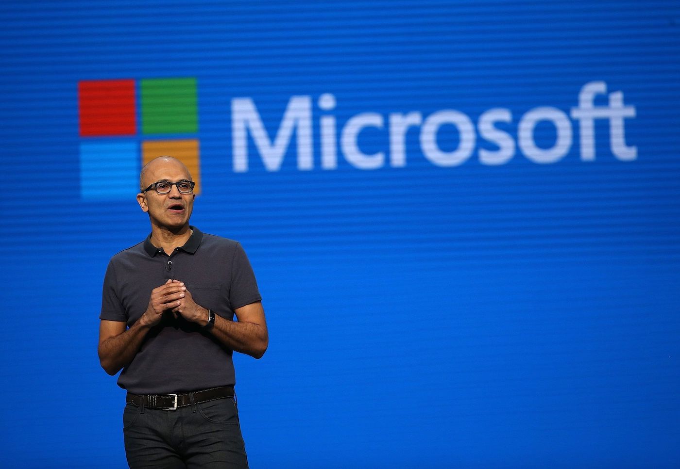 Satya Nadella Logo Microsoft
