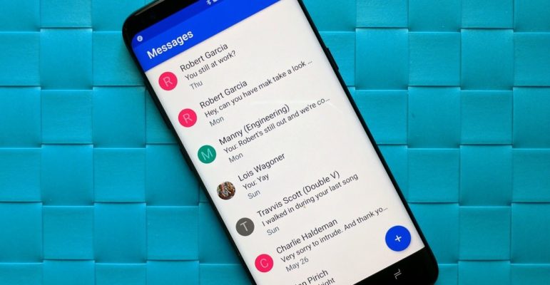 Android Messages Application SMS