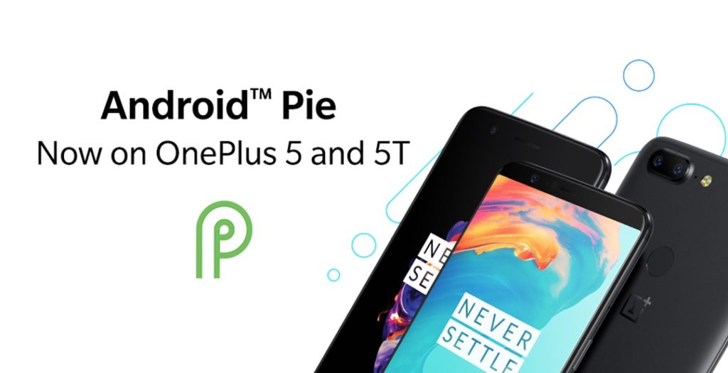 OnePlus 5 5T Android Pie 1024x525