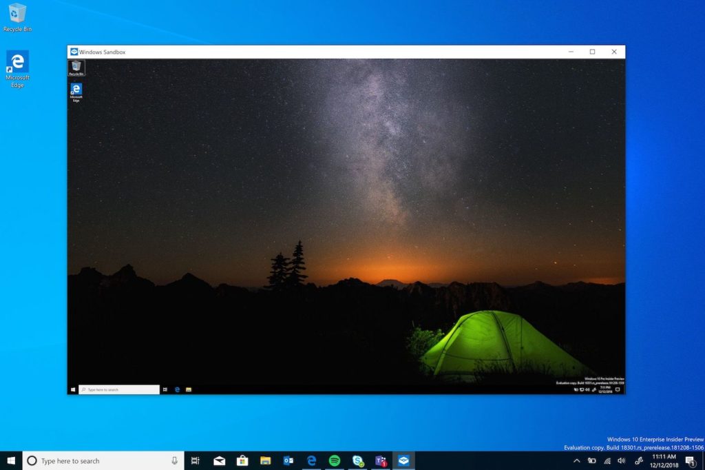 Windows Sandbox Windows 10 1024x682
