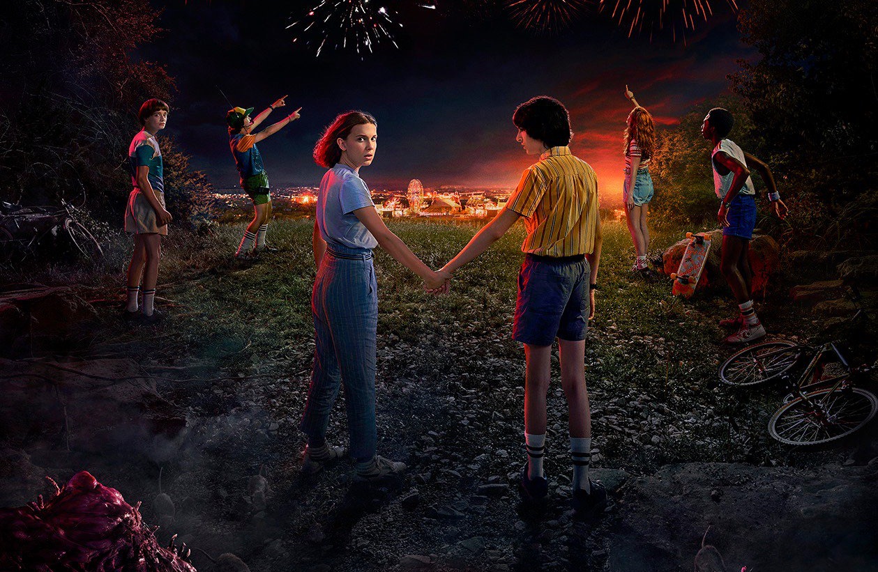 Stranger Things la saison 3 disponible le 4 juillet 2019, une affiche