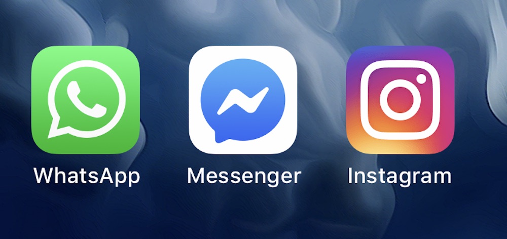 WhatsApp Messenger Instagram Icones