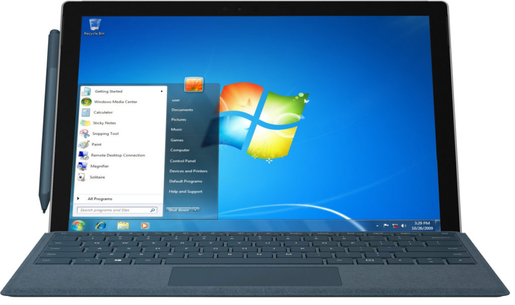 Surface Windows 7 1024x608
