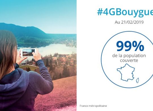 Bouygues Telecom 4G 99 Pour Cent Couverture