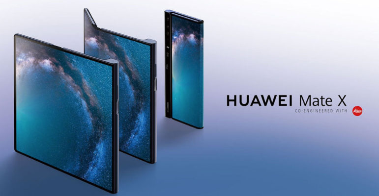 Huawei Mate X Pliable