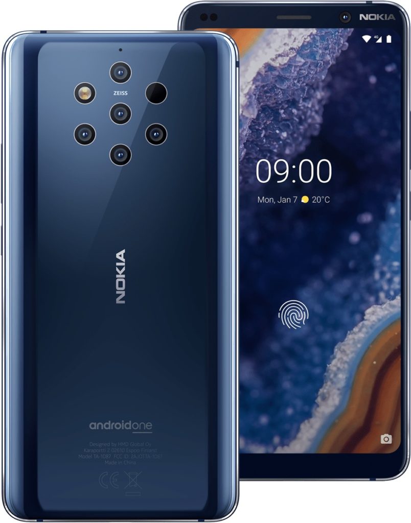 Nokia 9 Avant Arriere