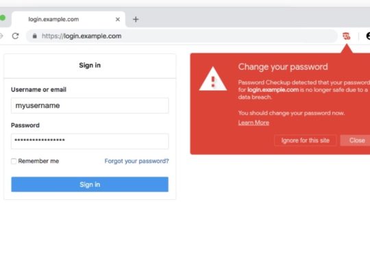 Password Checkup Extension