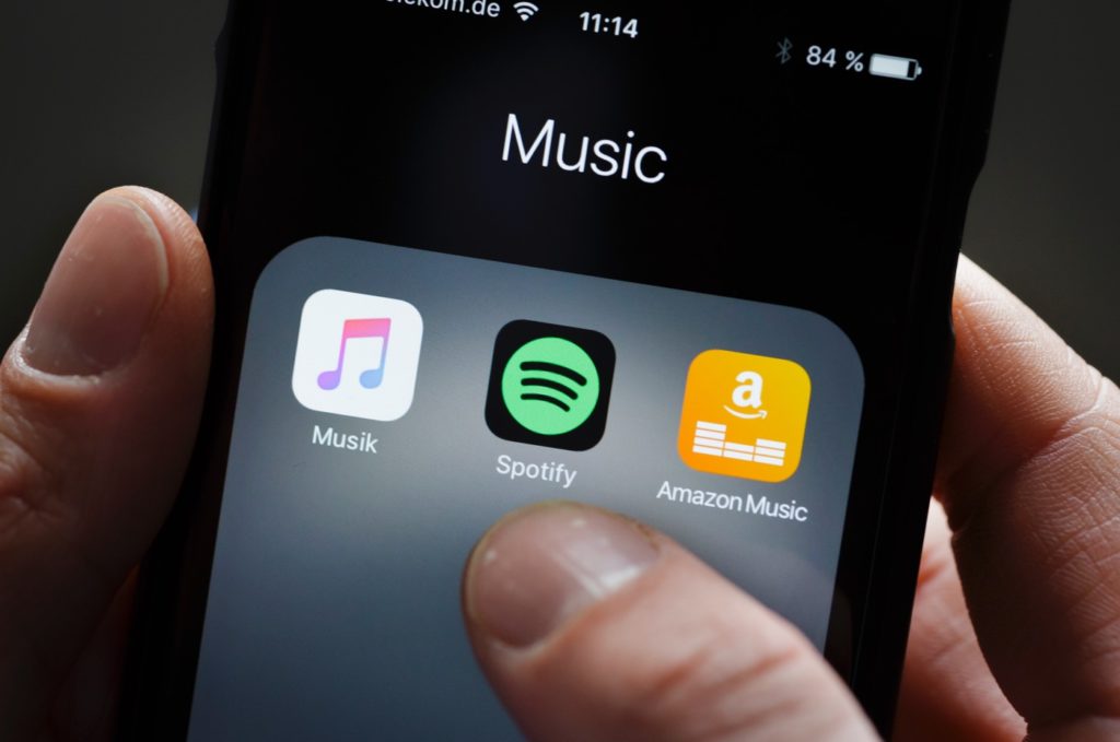 Apple Music Spotify Amazon Music