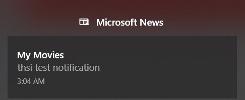 Windows 10 Notification Erreur
