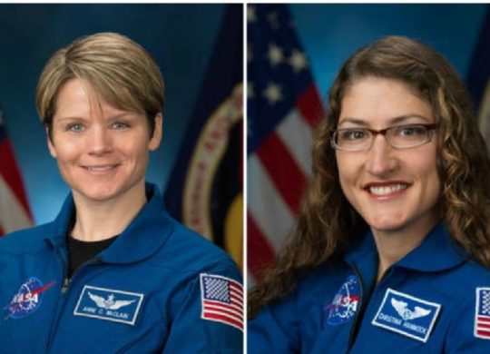 anne-mcclain-christina-koch NASA astronauts