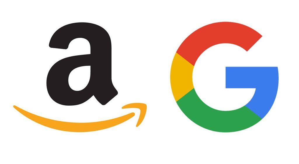 Amazon Google Logos