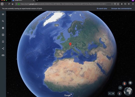 Google Earth WebAssembly