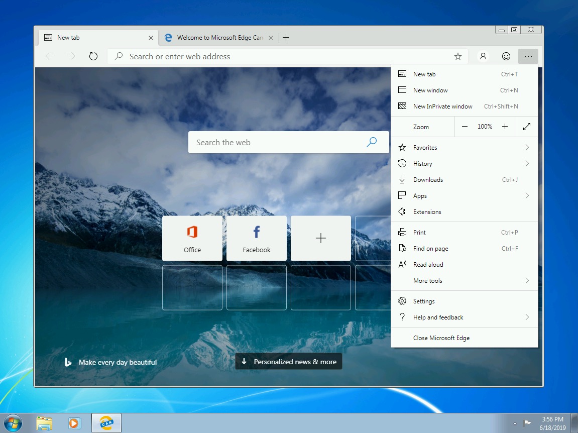 microsoft edge for windows 7 offline installer filehippo