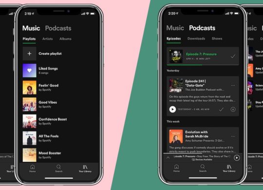 Spotify Separation Musiques Podcasts