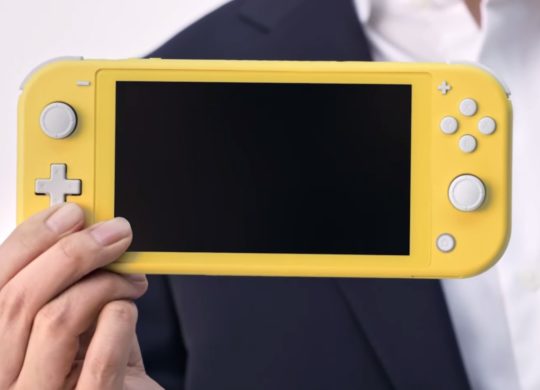 Nintendo Switch Lite Jaune Avant