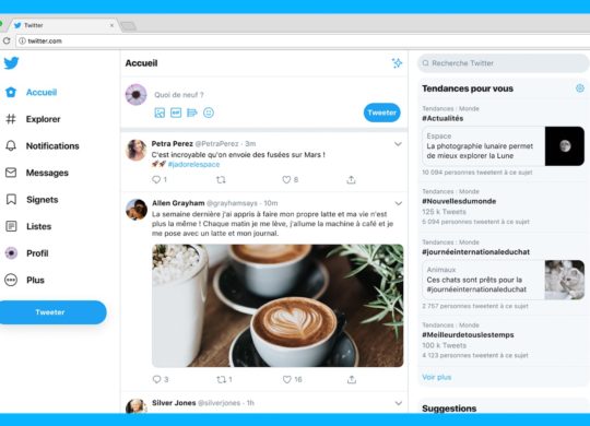 Twitter Web Nouveau Design 2019