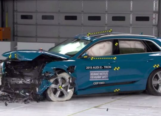 Audi Etron crash test
