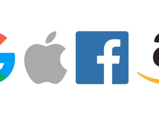 GAFA Google Apple Facebook Amazon Logos