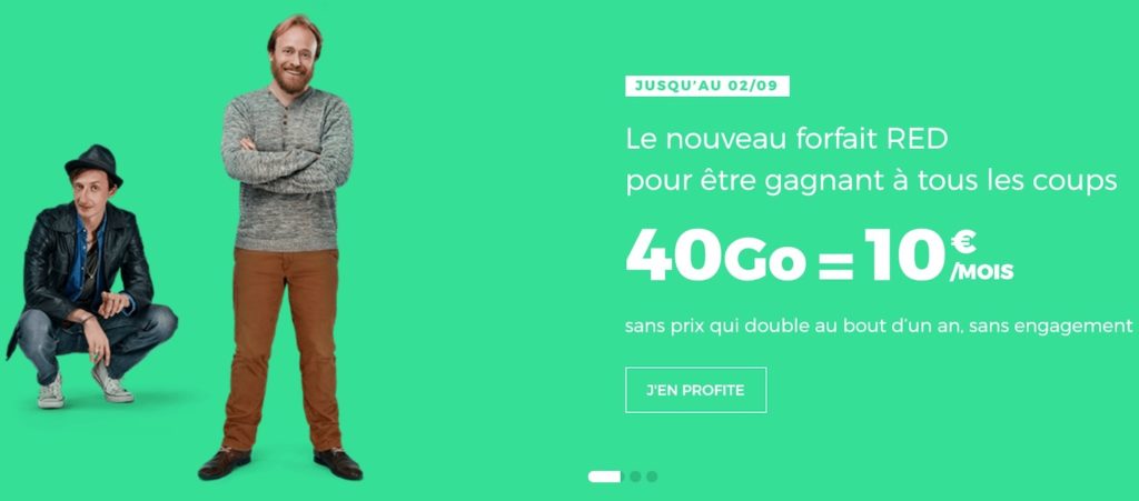 Promo Forfait SFR RED Aout 2019 1024x451